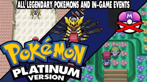 all pokemon platinum events.